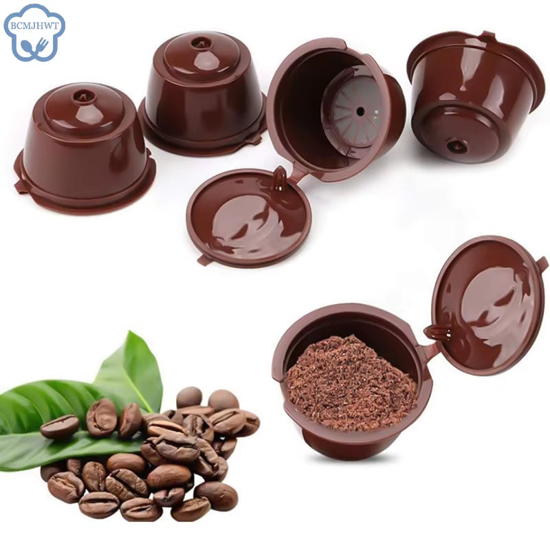 1PCS Coffee Machine Reusable Capsule Coffee Cup Filter for Nescafe Refillable Coffee Cup Holder Pod Strainer for Dolce Gusto