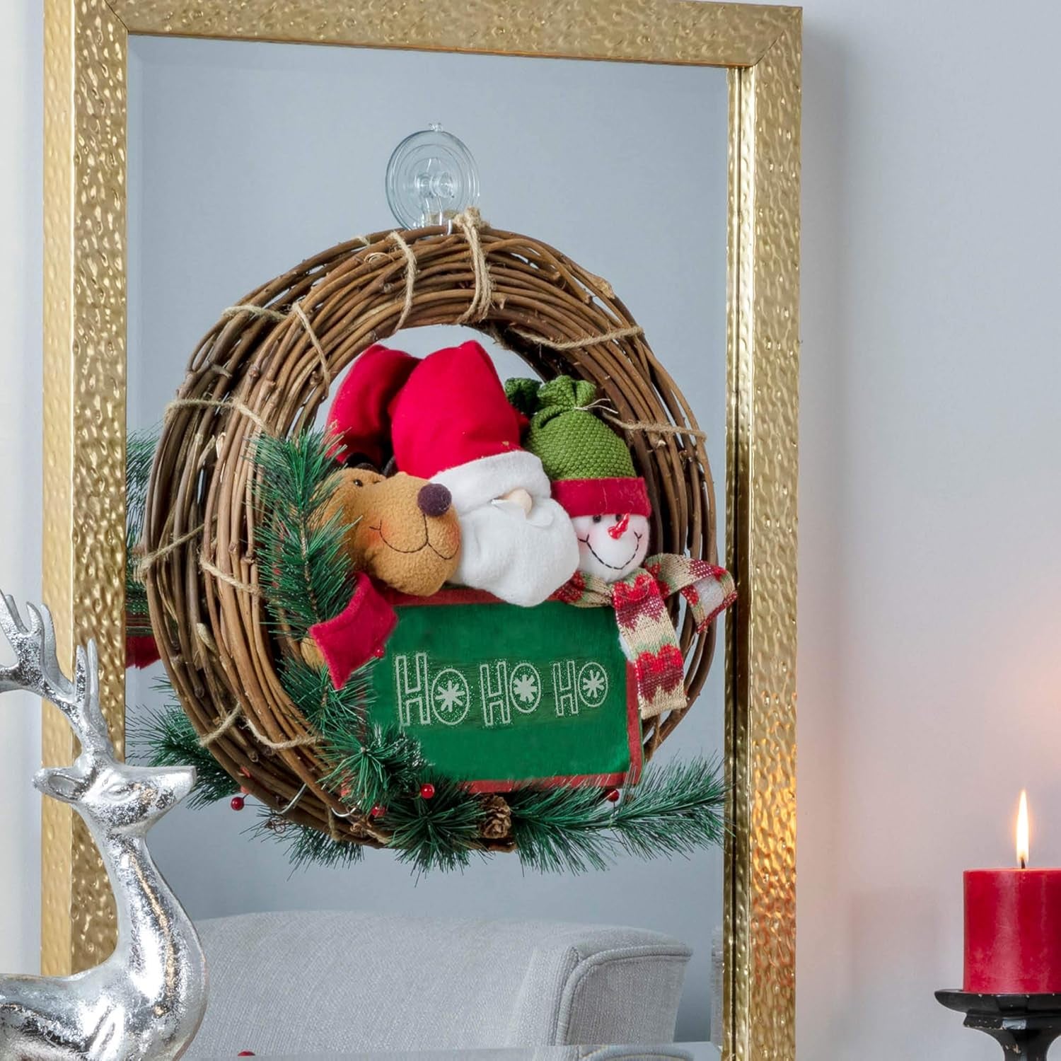 All-Purpose Suction Cup Hooks [10PK Combo Set] Powerful Window Suction Cups with Hooks Use to Hang on Glass, Windows, Doors, Mirrors, Tiles. Set Includes: 2 Large, 4 Medium, 4 Small