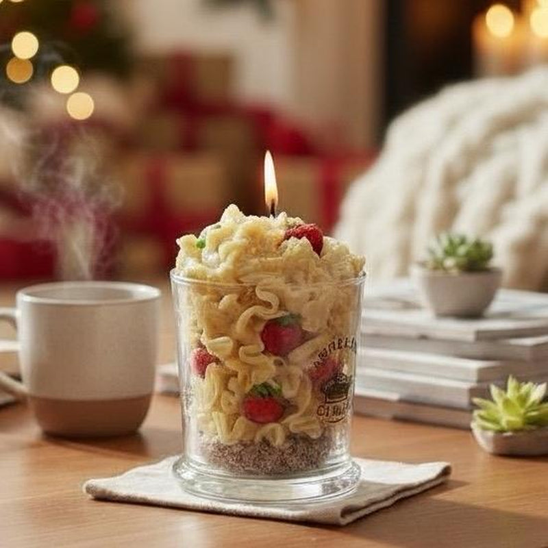 Apple Pie Candle - Perfect for Holiday - Scented Wax Candle with Apple Pie Scent